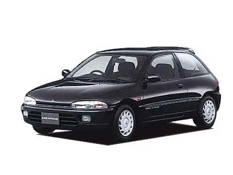 Mitsubishi Mirage (CA1A, CA2A, CA3A, CA4A, CC3A, CC4A) 4 поколение, хэтчбек 3 дв. (10.1991 - 09.1995)